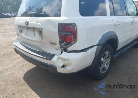 2006 Honda Pilot Ex-L из США, поврежденный, VIN 2HKYF18526H561657